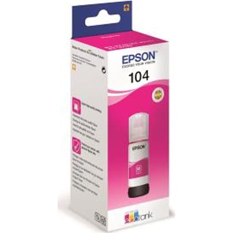 T104 Magenta EcoTank ink printerblæk - rød