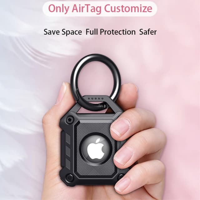 SKALO Armor Carbon TPU AirTag Holder