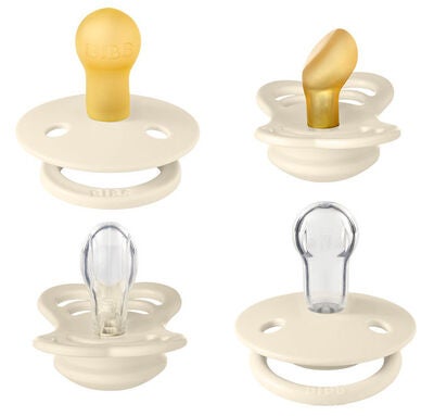 BIBS Smokker Try-it Collection 4-pack, Ivory