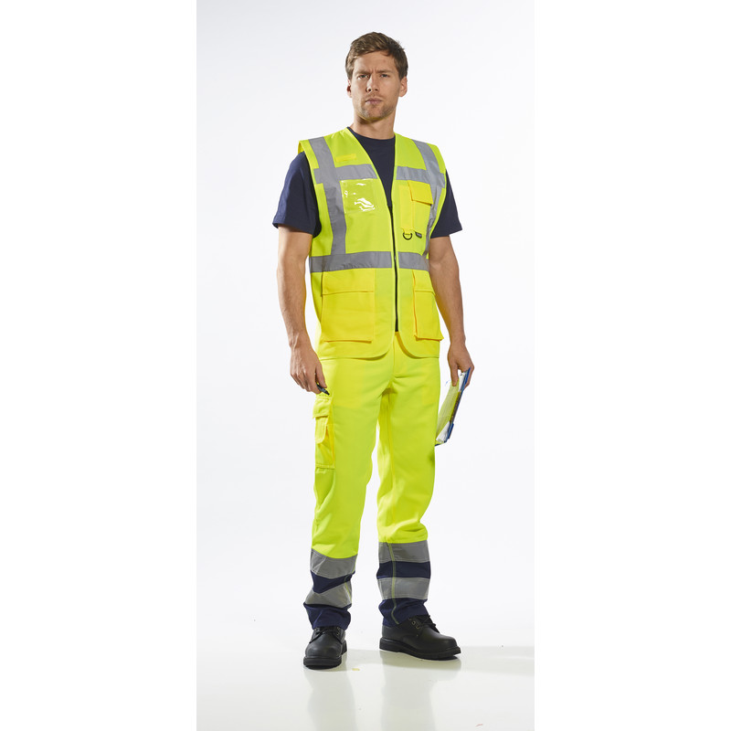 Portwest Executive veiligheidsvest XL geel