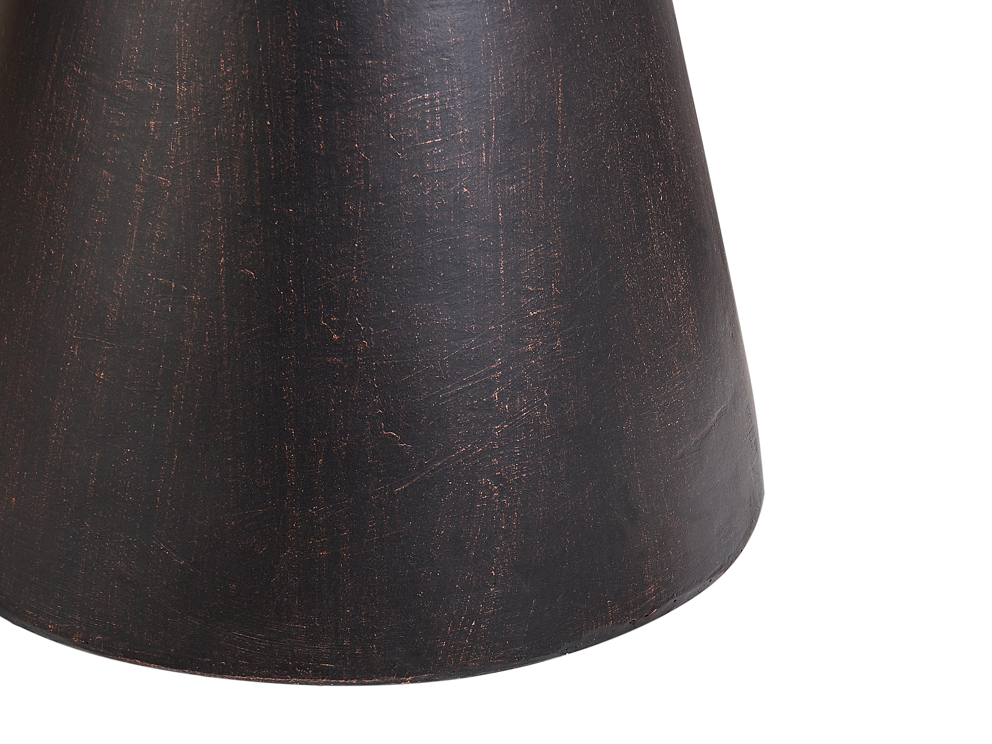 Bijzettafel MINCIO 45 cm 45 cm Zwart