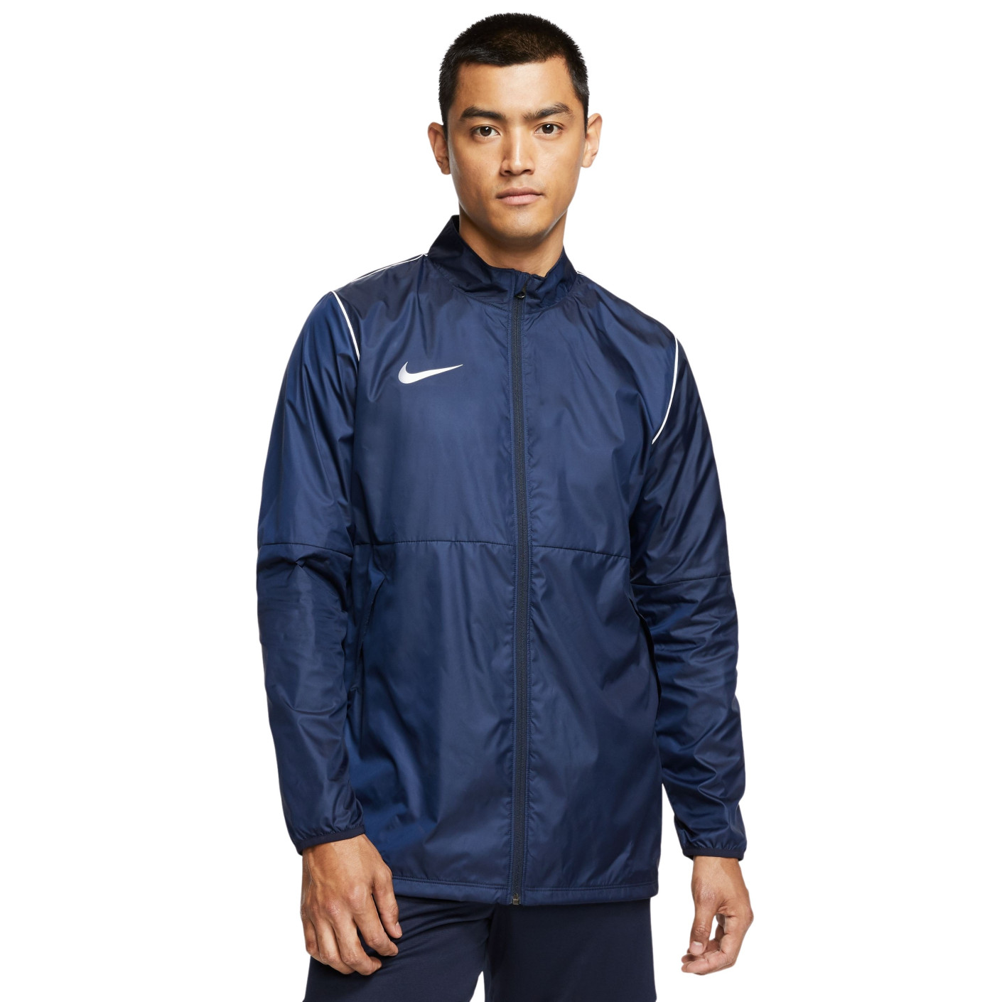 Nike Park 20 Regenjack Woven Donkerblauw Wit