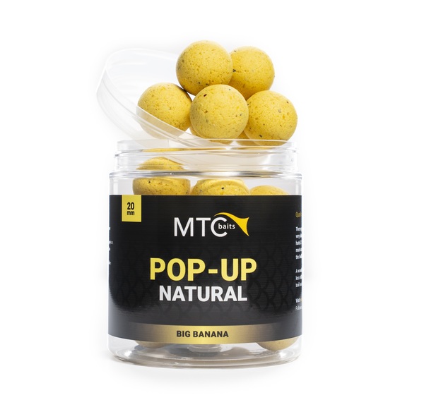 Pop-Up Natural Big Banana MTC Baits