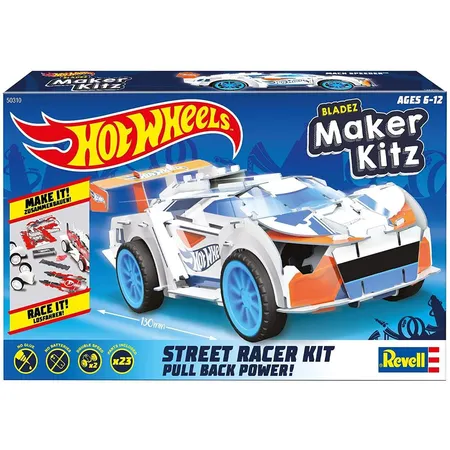 Revell Hot Wheels - Mach Speeder, Spielzeugauto 1:32 mit Sprungschanze