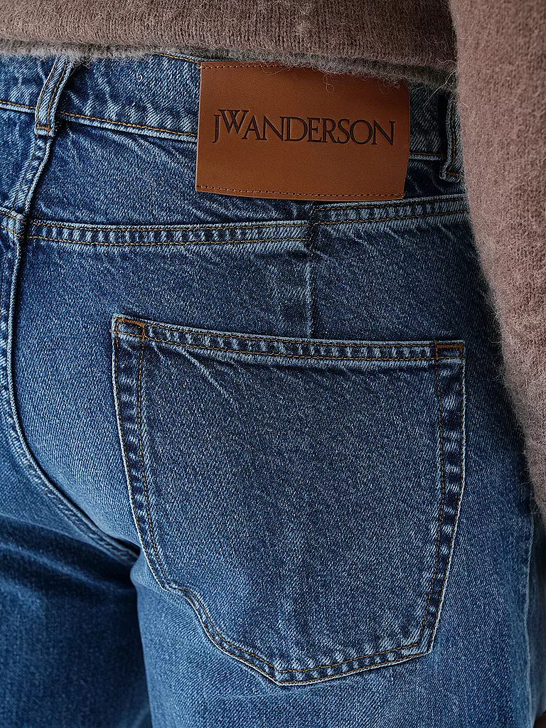 JW ANDERSON Jeans Straight Fit 7/8 blau