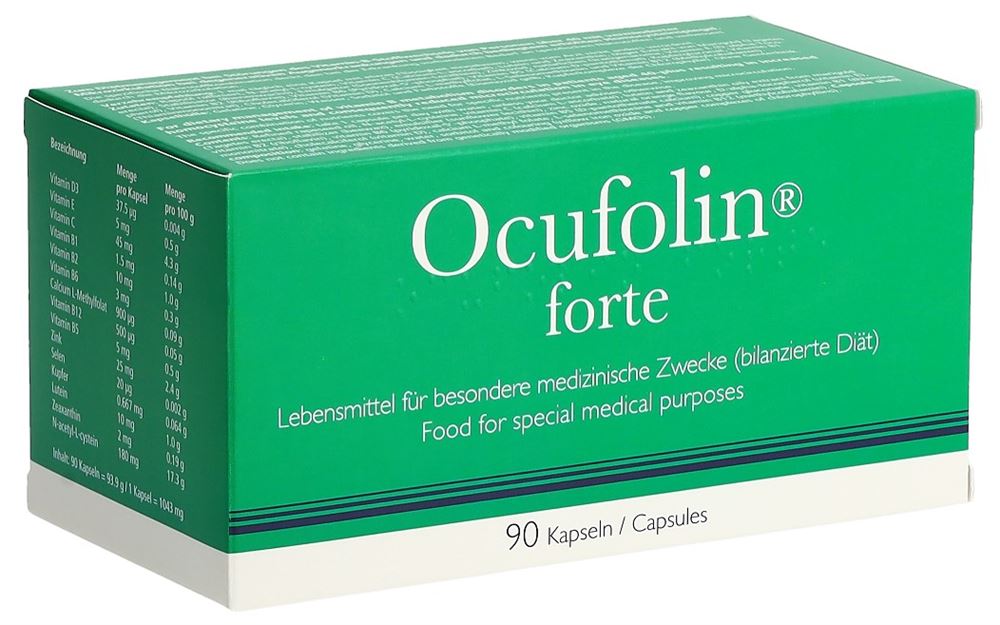 OCUFOLIN forte Kaps Blist 90 Stk