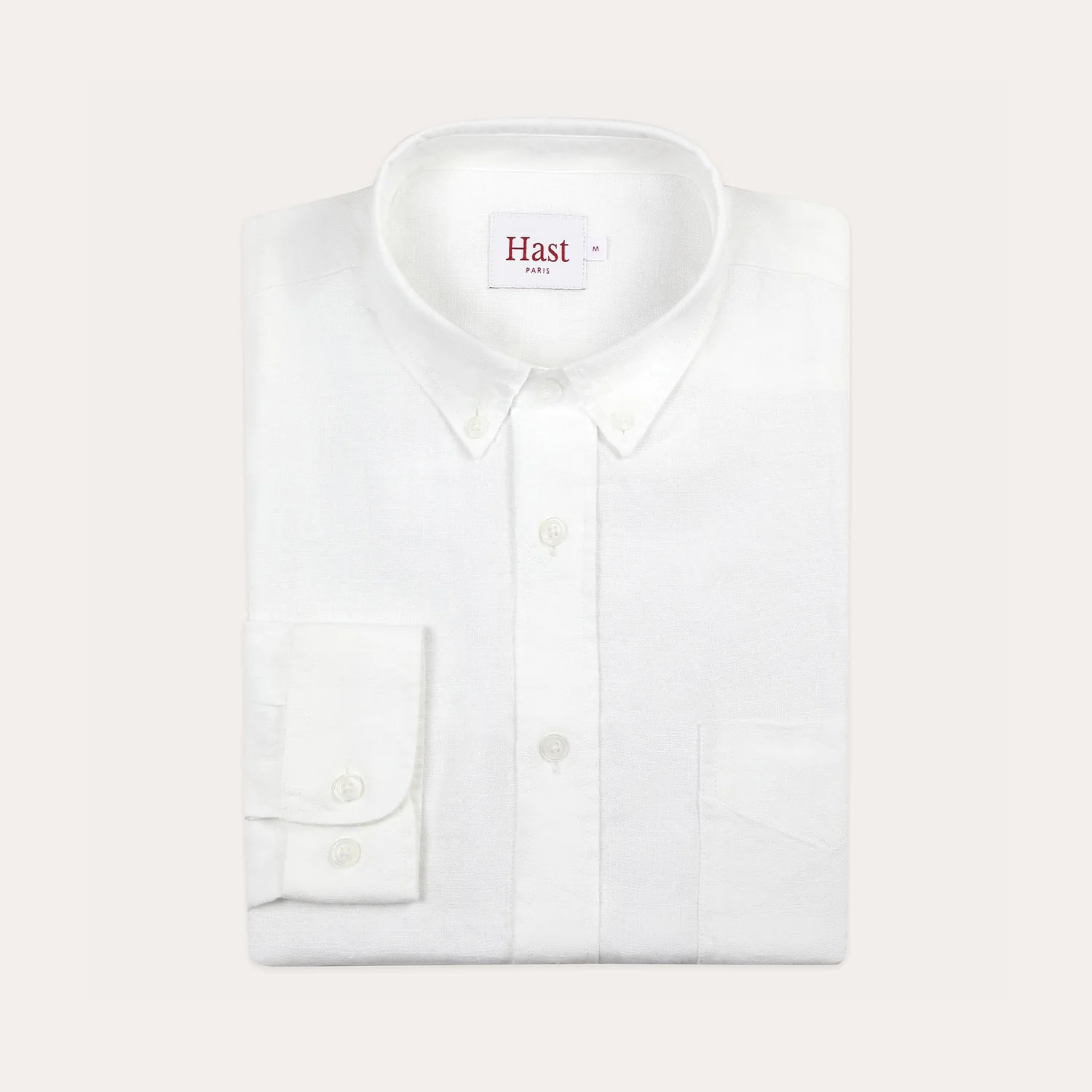 White linen shirt