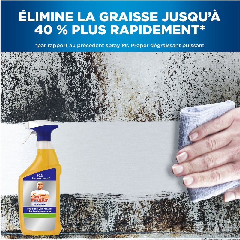 Nettoyant dégraissant puissant Mr Propre Professional - Spray 750 ml