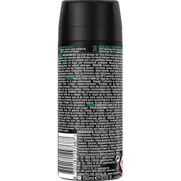 AXE Fine Fragrance Collection Premium Deodorant Bodyspray Emerald Geranium 150 ml