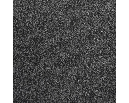 Velours tapijt Grace, kleur 76 antraciet, 400 cm breed (per meter verkocht)