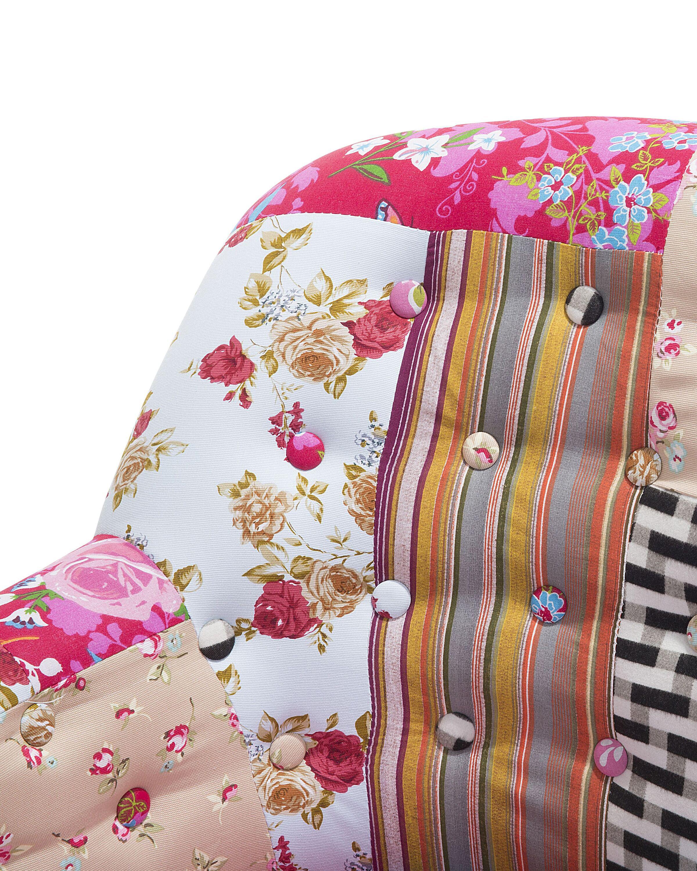 Fauteuil MANDAL Stof Roze