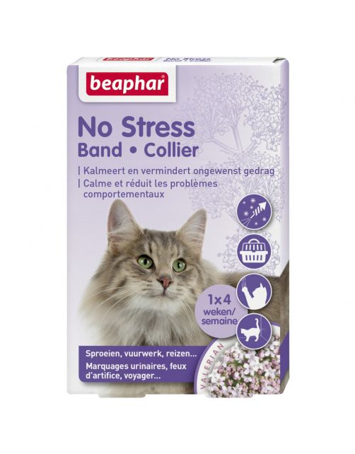 Beaphar No Stress Band Kat - Anti stressmiddel - 1 stuk