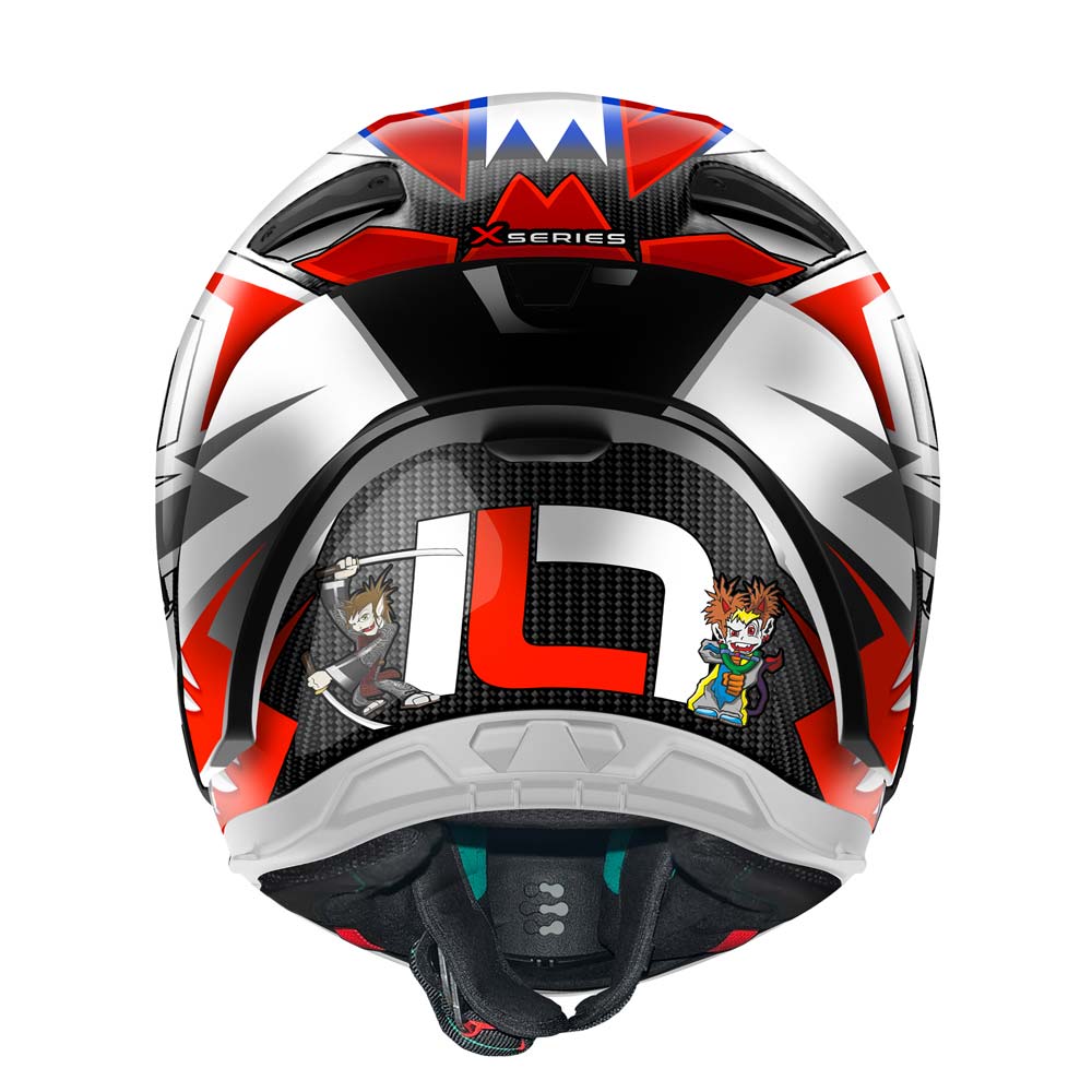 Nolan - Casque X-804 RS Ultra Carbon Replica I. Lecuona Carbone / Rouge / Argent