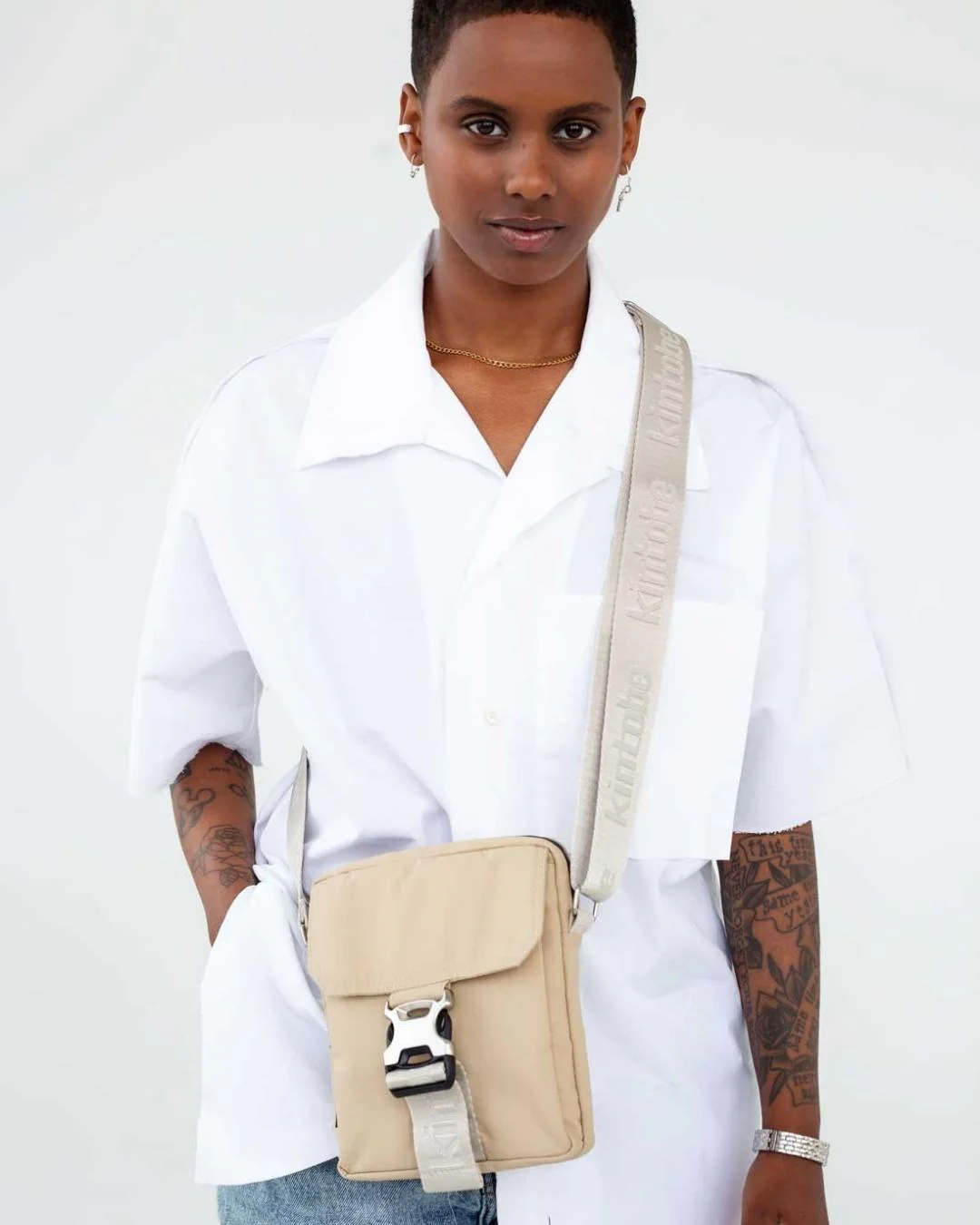 Kintobe  Nico crossbody taske- Dusty Dune
