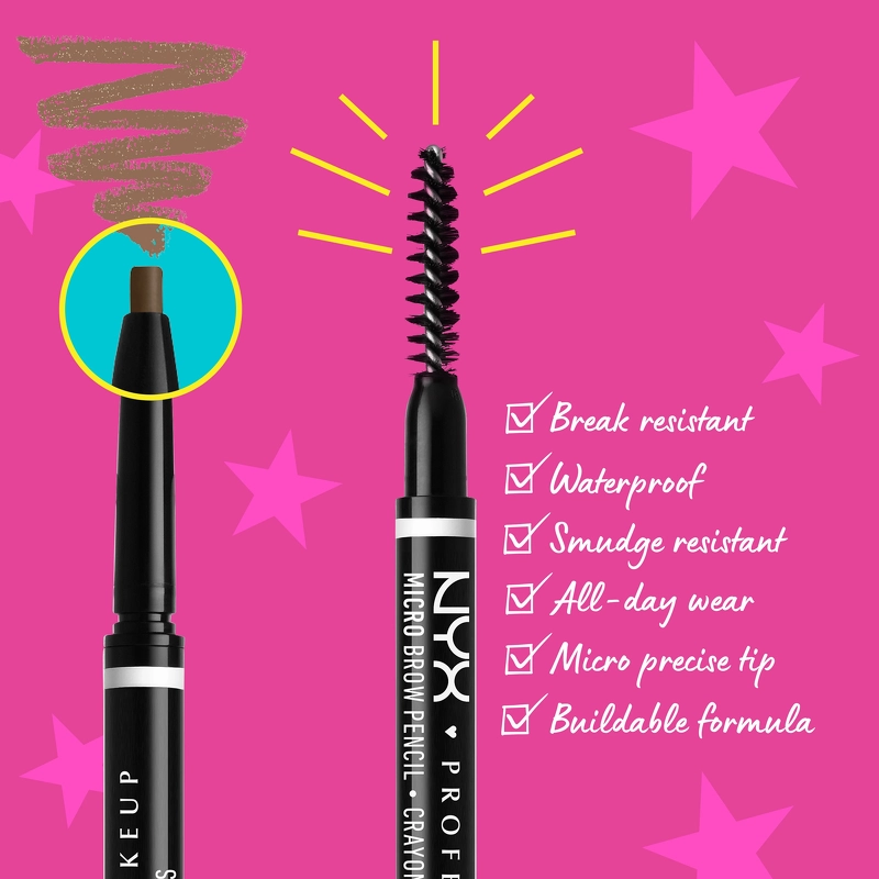 NYX Prof. Makeup Micro Brow Pencil 0,09 gr. - 04 Chocolate