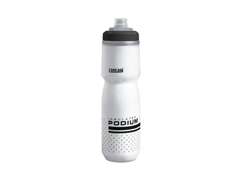 CamelBak Bidon Podium Chill, 0.71 l, Weiss Isolierte Sportflasche