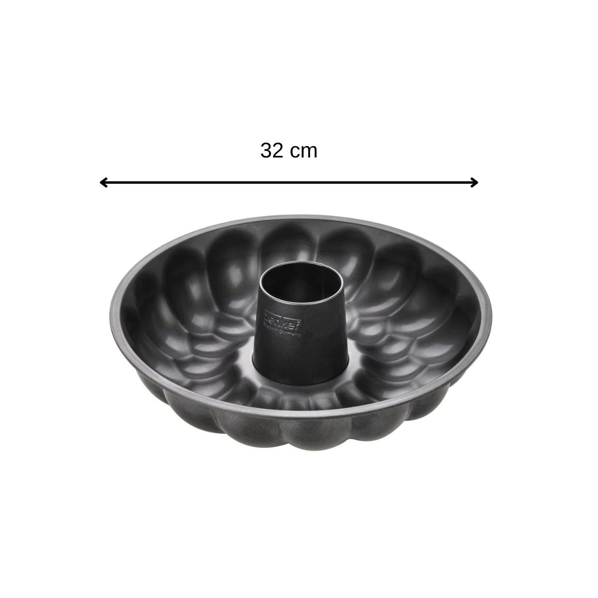 Moule à pain avec cheminée 32 cm Black Metallic Zenker