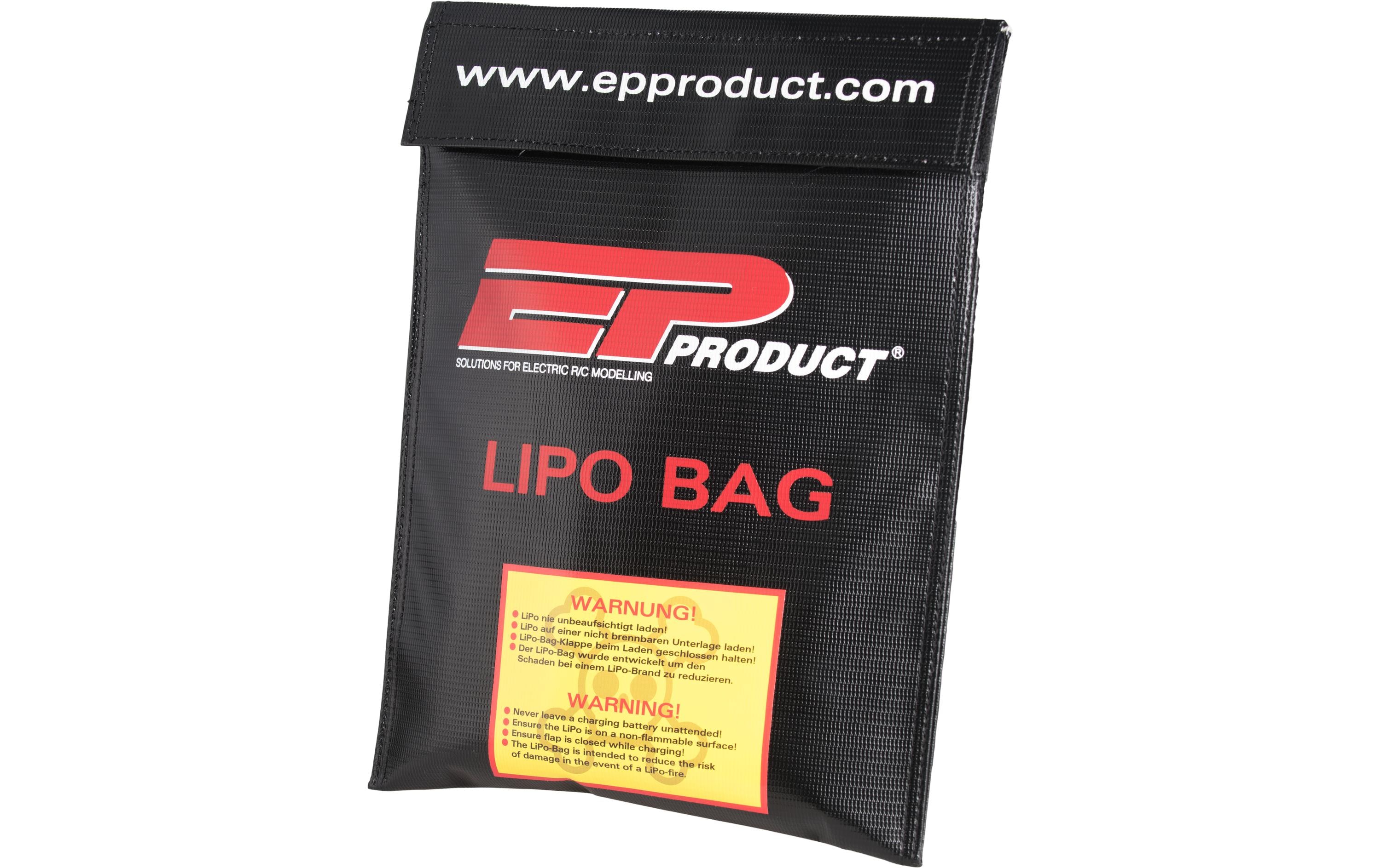 LiPo-Tasche 230 x 295 mmSchutztasche für Lithium Akkus