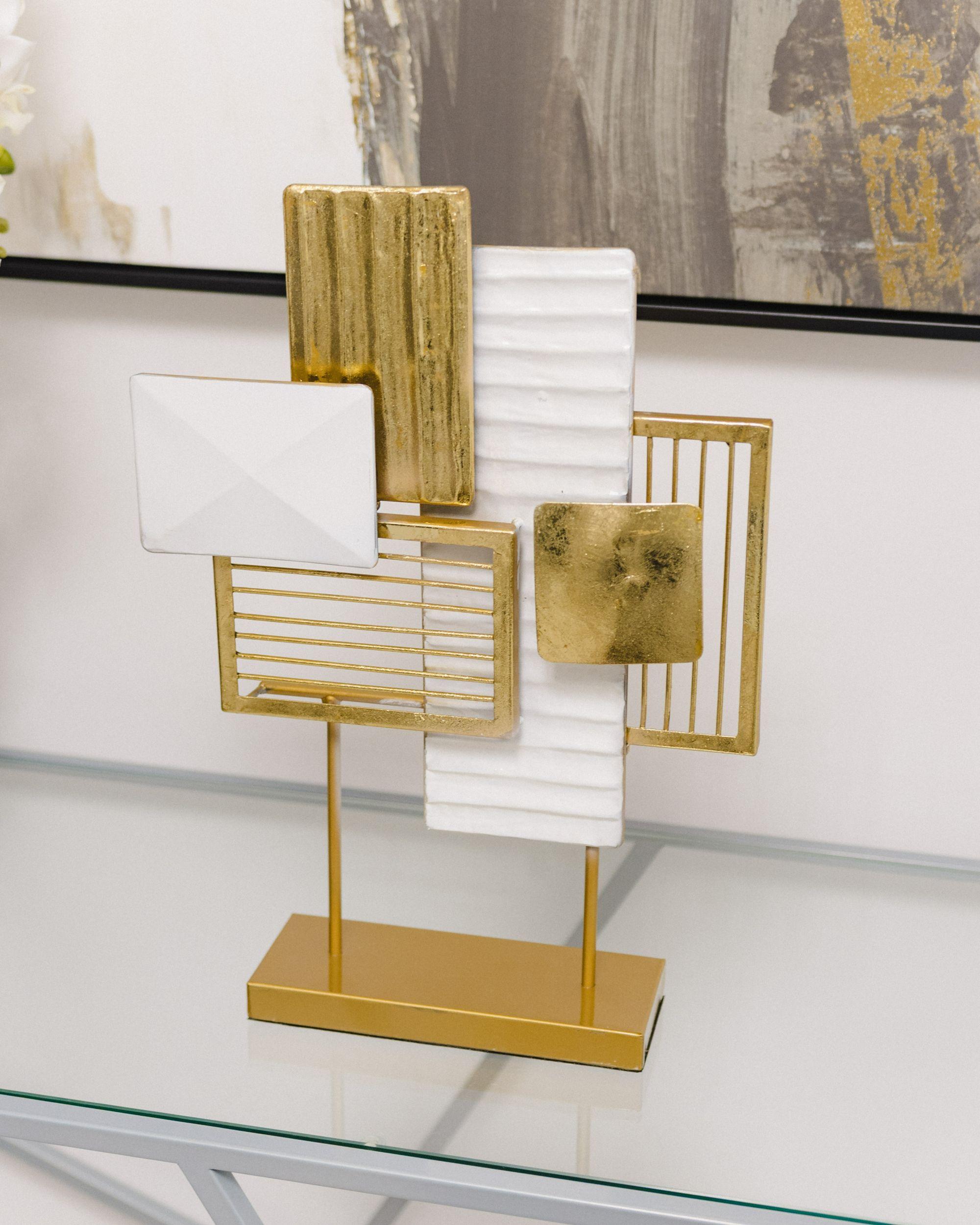 Figuur BORON Metaal Goud