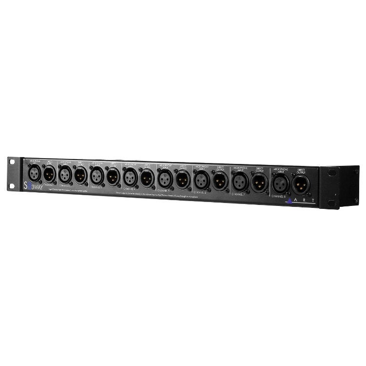ART S8-3WAY microfoon splitter