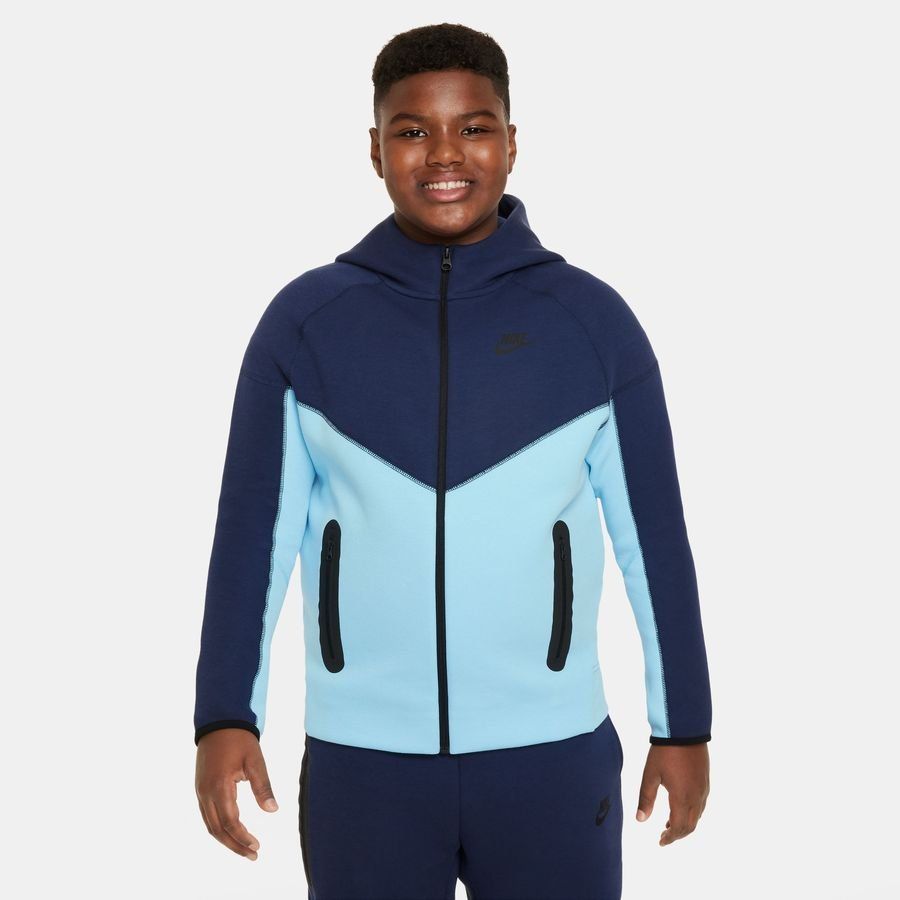 Nike Sweat à Capuche NSW Tech Fleece 24 - Bleu Marine/Bleu/Noir Enfant