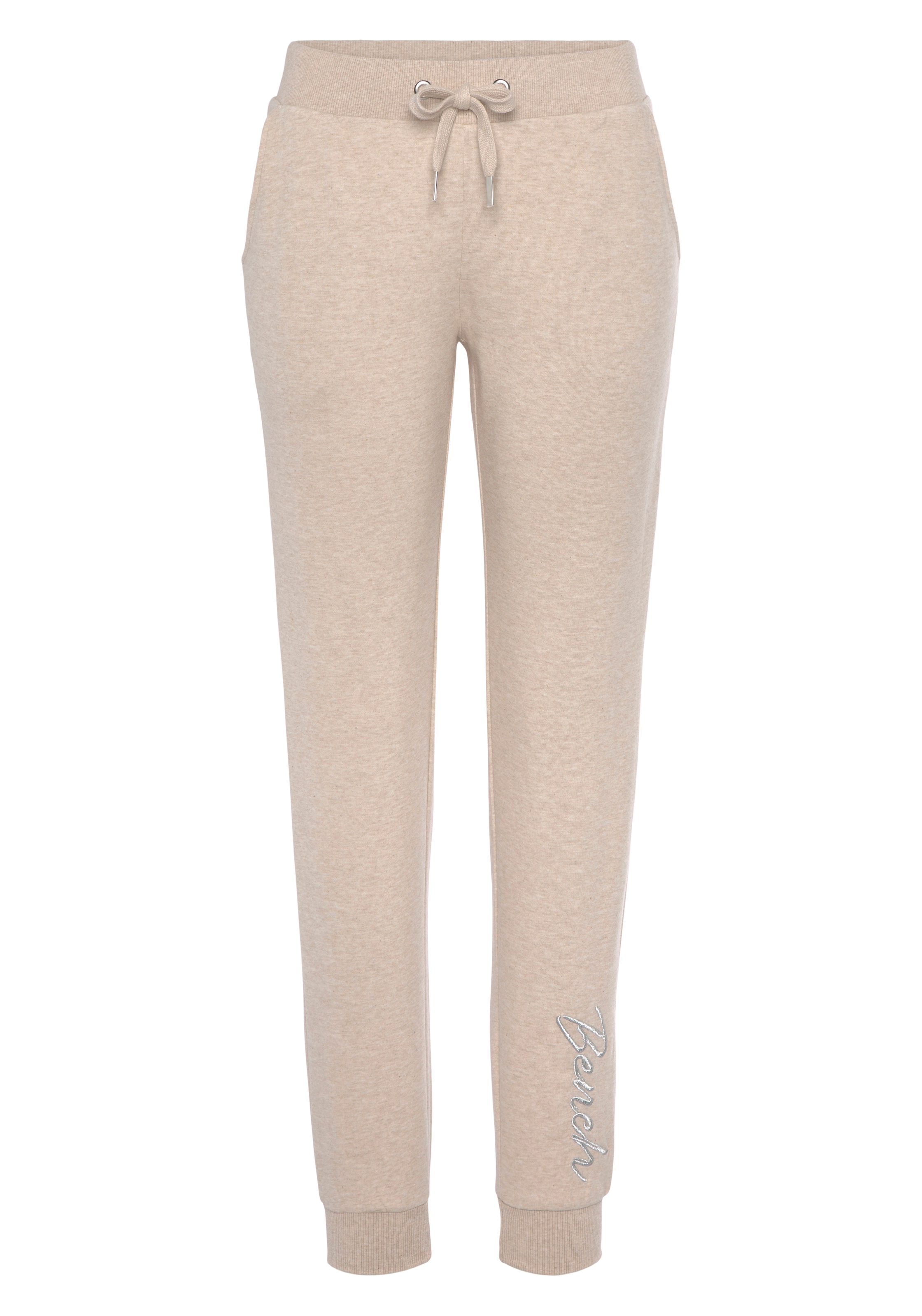 Bench. Loungewear Relaxhose  mit glänzender Logostickerei, Loungewear, Loungeanzug