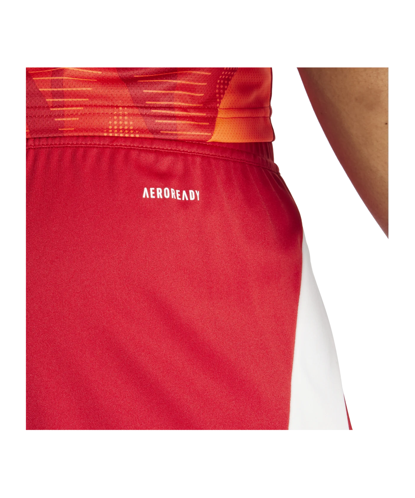 adidas Tiro 24 Short Rot Weiss