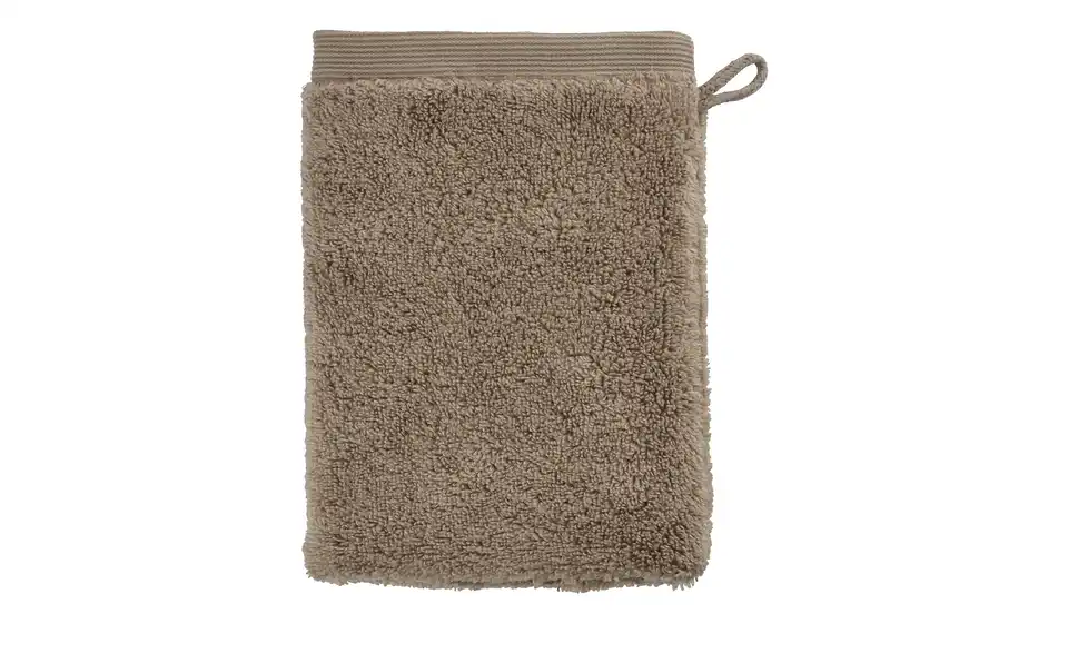 como Waschhandschuh  Taupe 16x21 cm
