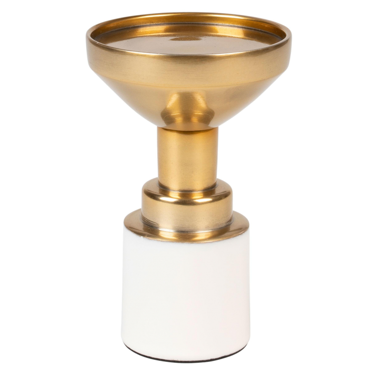 Zuiver Glam kandelaar S wit