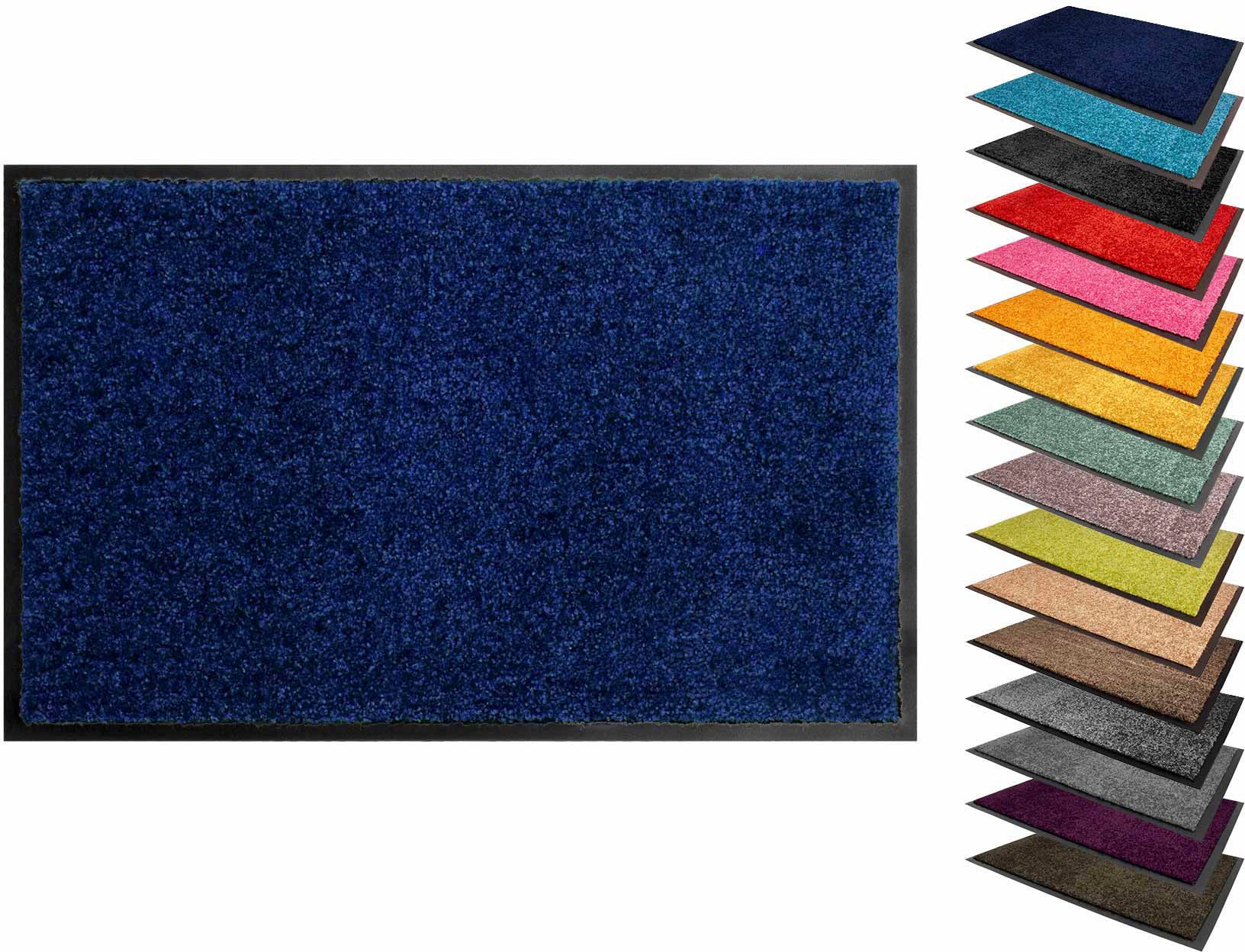 Primaflor-Ideen in Textil Fussmatte »Schmutzfangmatte CLEAN PRO, Made in Belgium« rechteckig 8 mm Höhe Uni-Farben, UV-beständig, strapazierfähig, waschbar