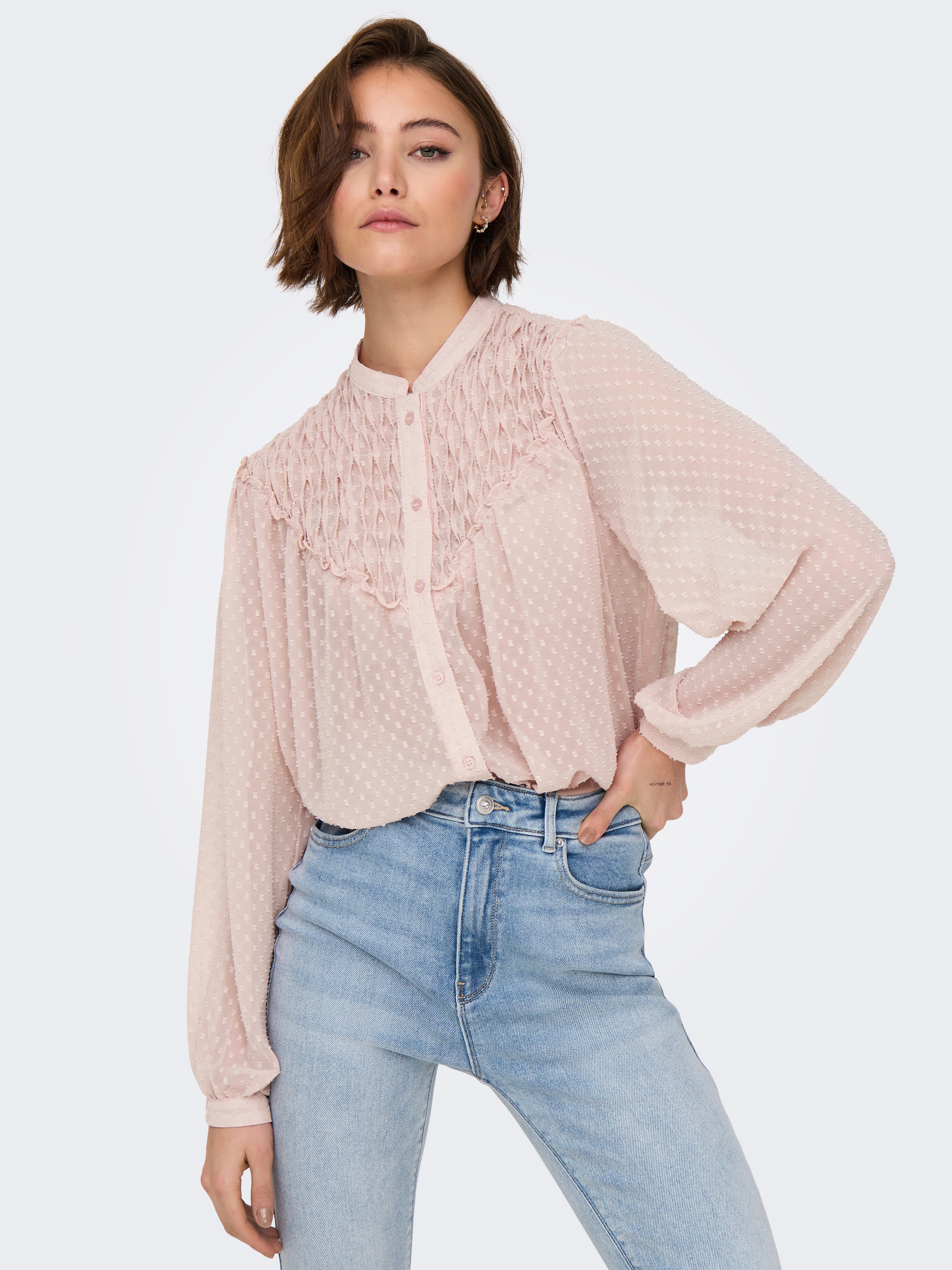 ONLCHADIA T-shirt Rose Smoke