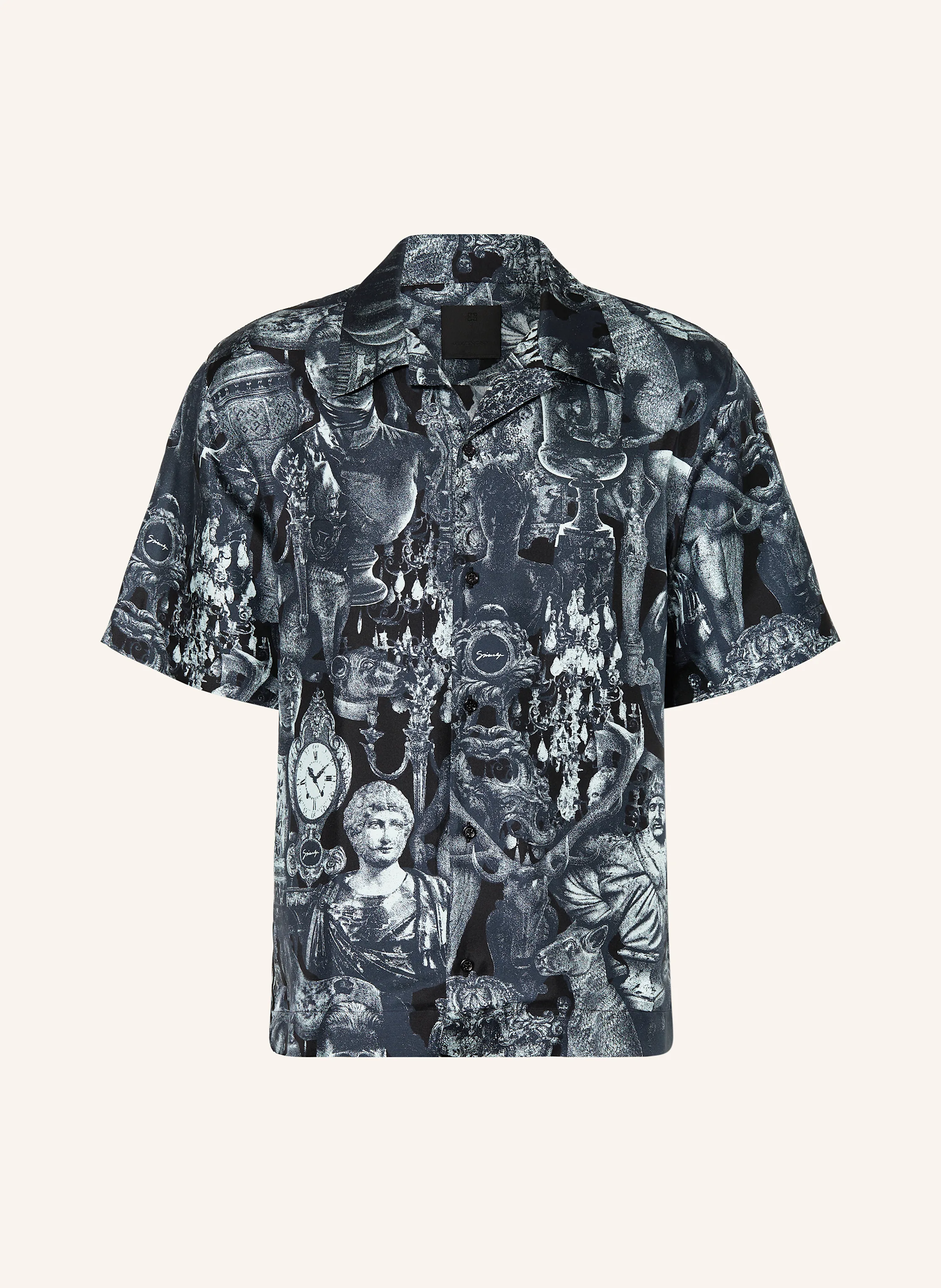 GIVENCHY Resorthemd Comfort Fit aus Seide