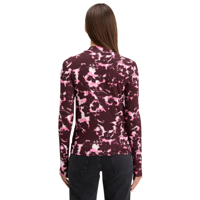 Scotch & Soda AOP Printed Longsleeve Shirt Dames