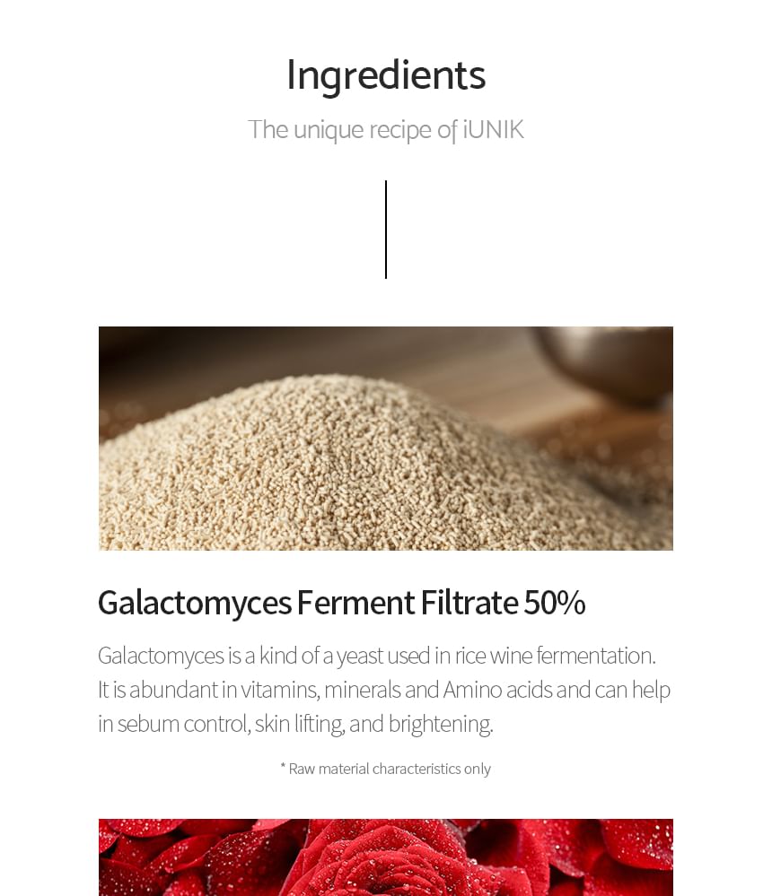iUNIK - Rose Galactomyces Synergy Serum 50ml
