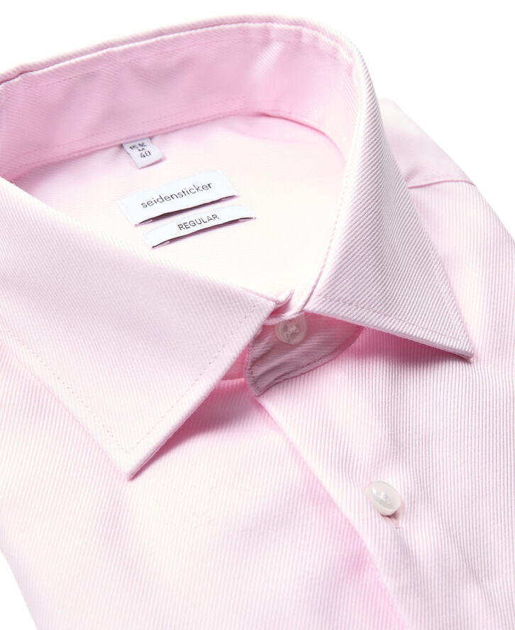 Seidensticker Business Shirt Regular Long sleeve Kent-Collar Uni Pink