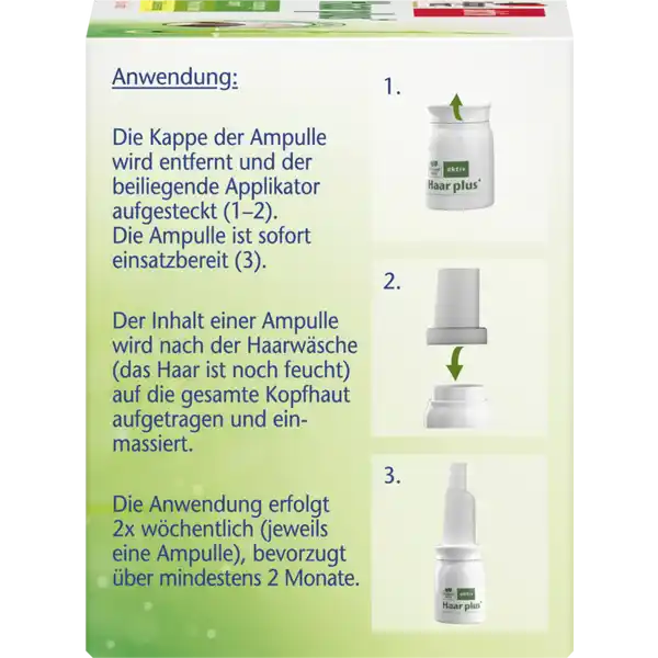 aktiv Haar plus+ Ampullen