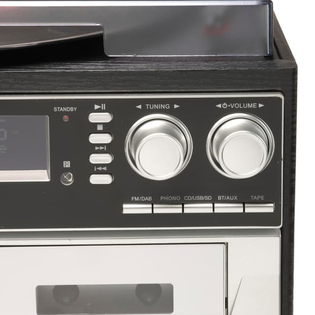Musikcenter med pladespiller DAB+/FM-radio MRD-166
