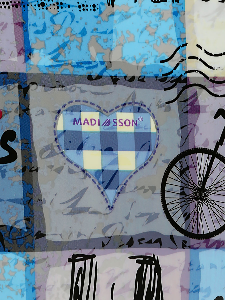 Valise Madisson Patchwork Paris 55 cm
