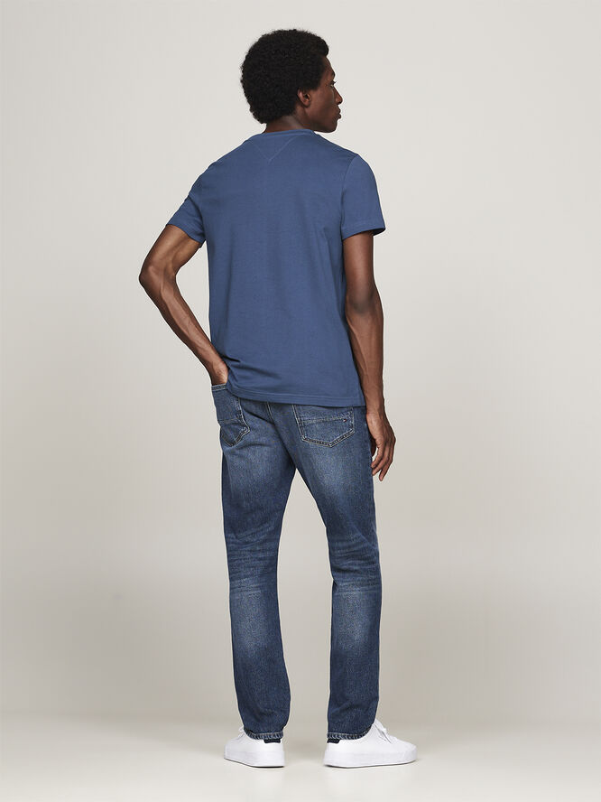 Tommy Hilfiger TOMMY LOGO TEE Aegean sea