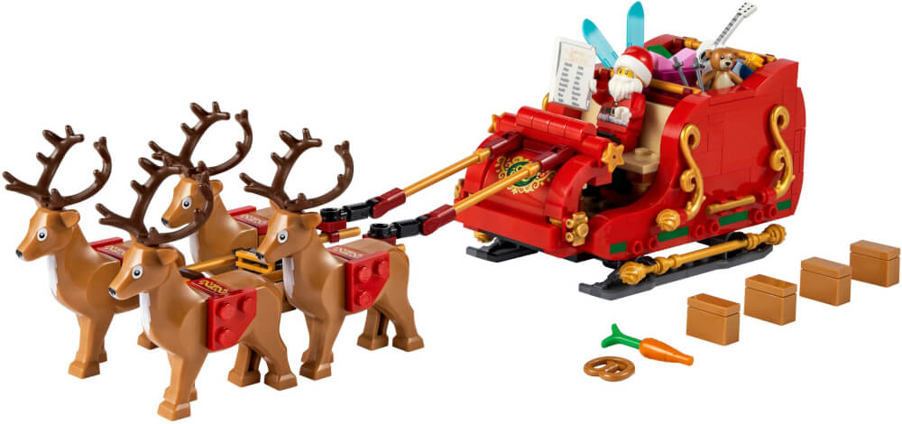 LEGO® Iconic 40499 Schlitten des Weihnachtsmanns