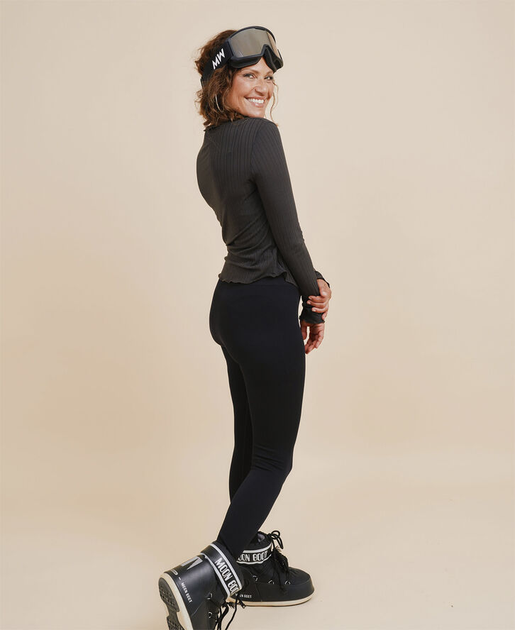 Cartel Copenhagen Powder Long-sleeve Top - Nero Sort