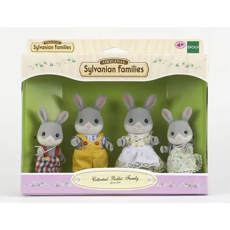 Sylvanian Families Waldkaninchen: Familie Hoppel