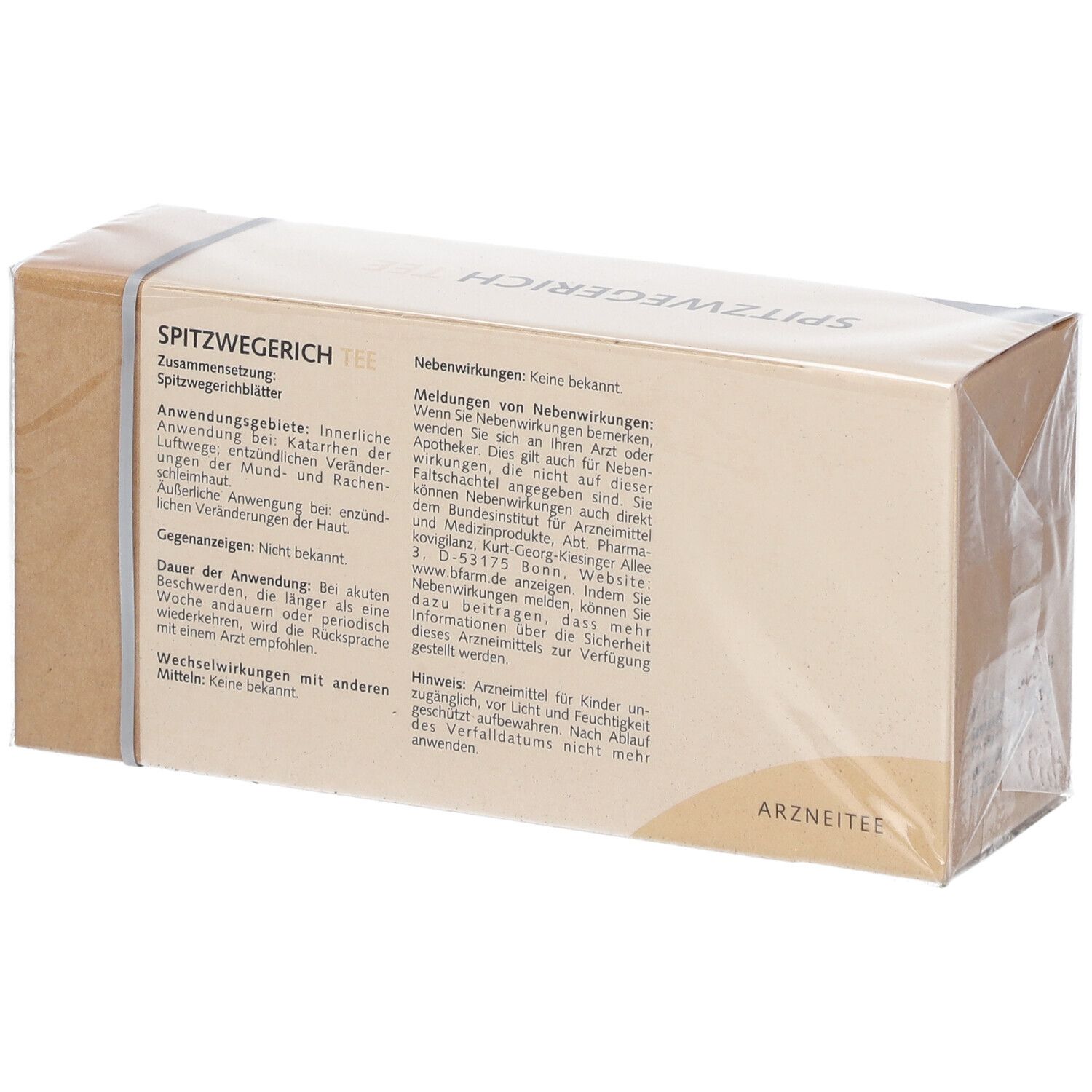 Weltecke® Spitzwegerich Tee