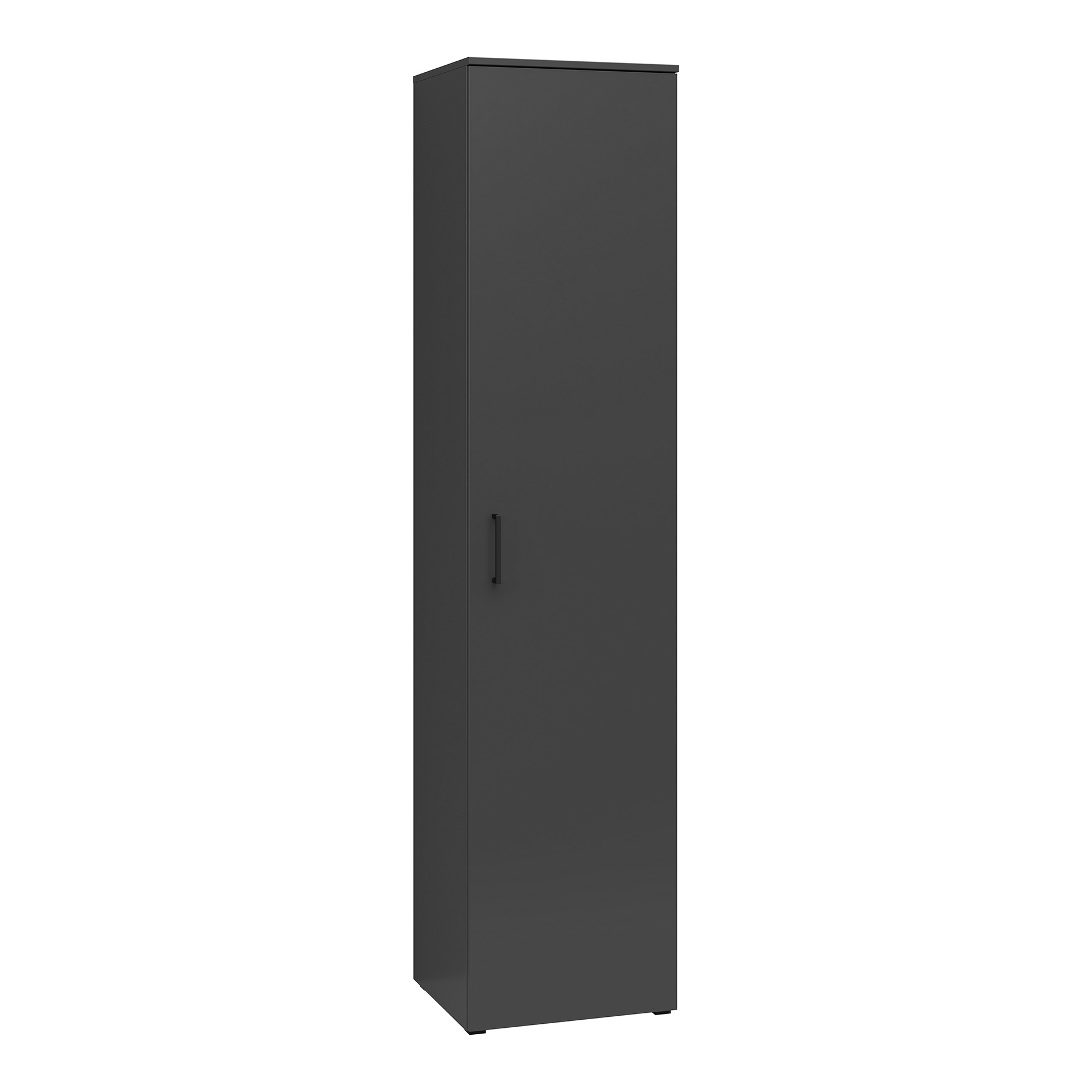 Drehtürenschrank - anthrazit - Breite 45 cm