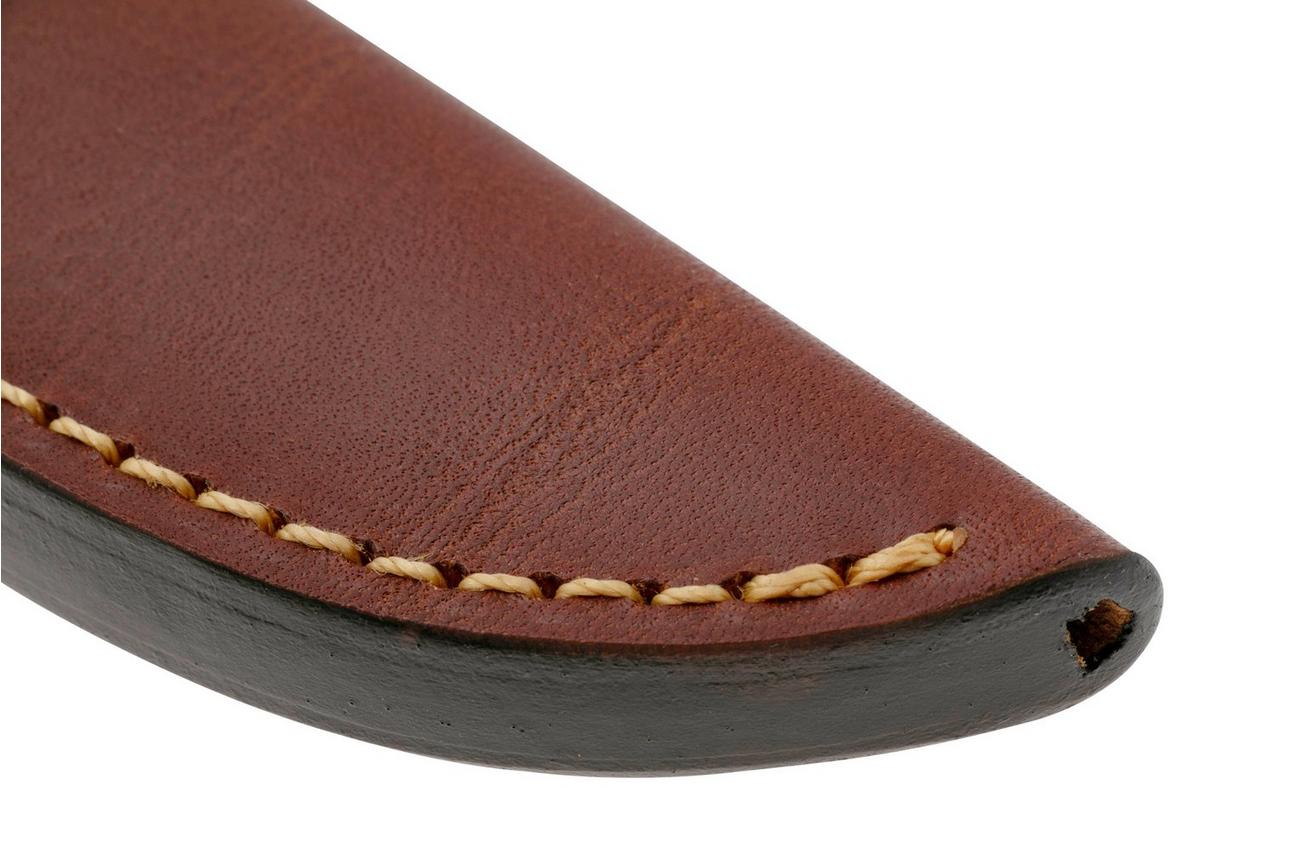 Casström Lars Fält Sheath 13081 Cognac, foedraal met firesteel-houder