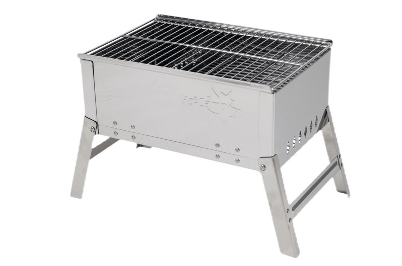Compact Deluxe RVS Barbecue