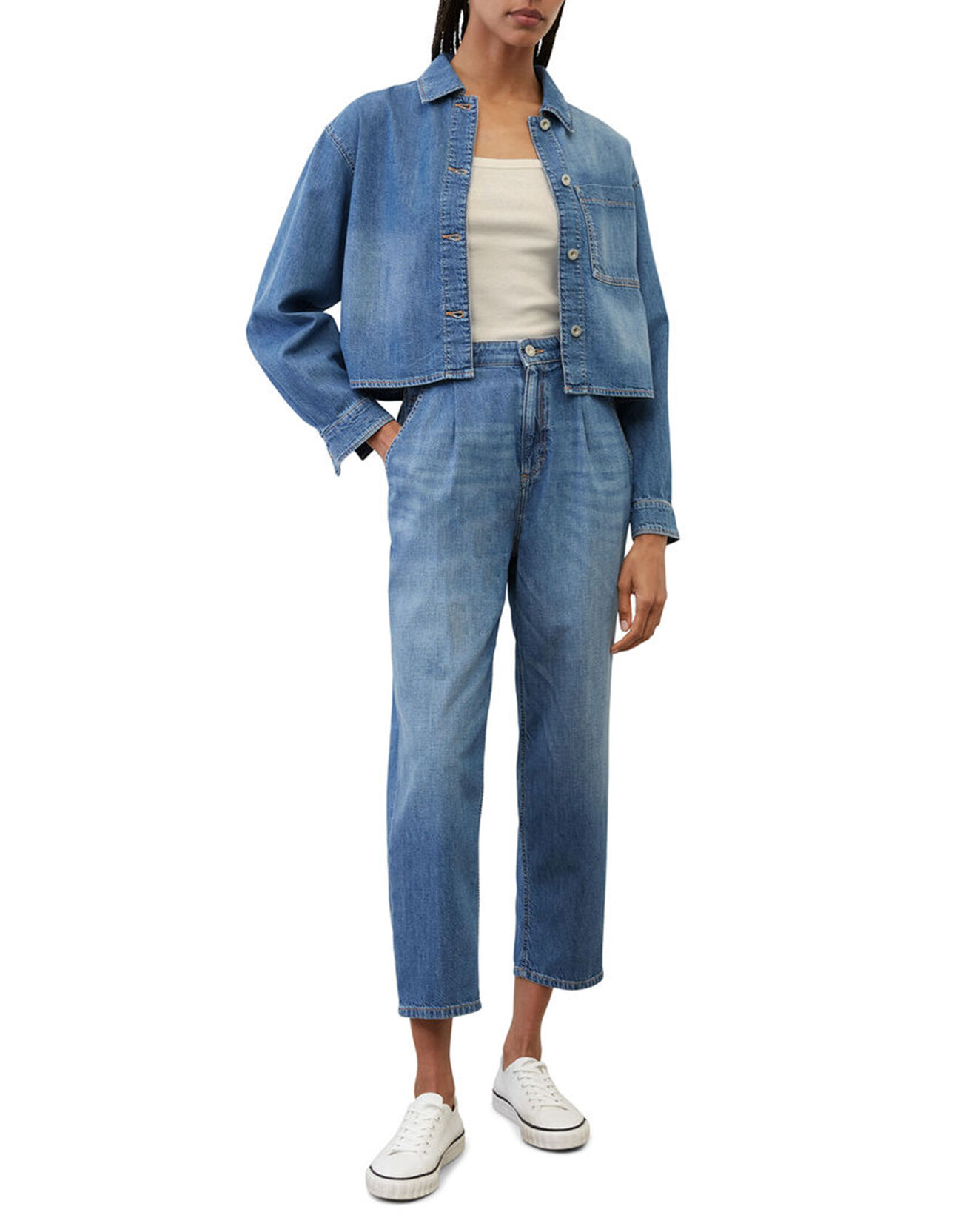 Marc O'Polo Jean fintte relaxed bleu