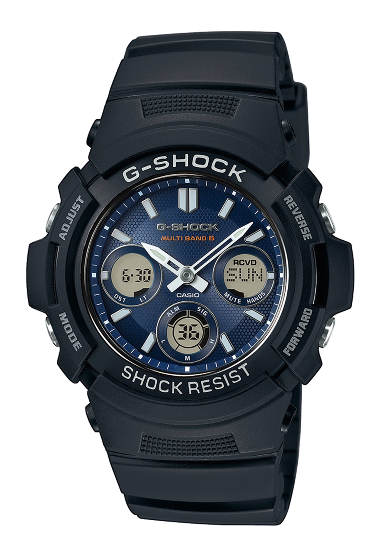 Casio G-Shock Herrenuhr AWG-M100SB-2AER