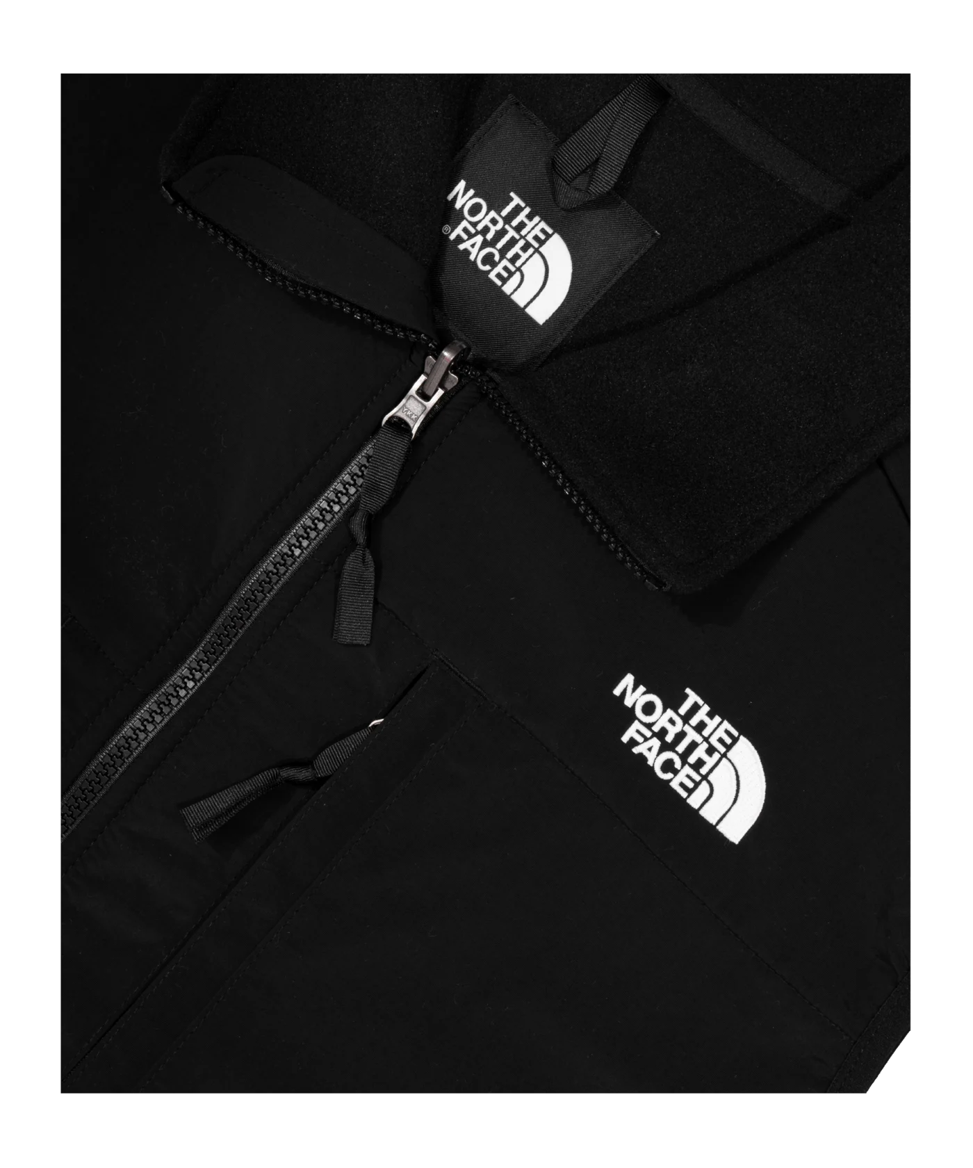 The North Face Denali Weste Schwarz