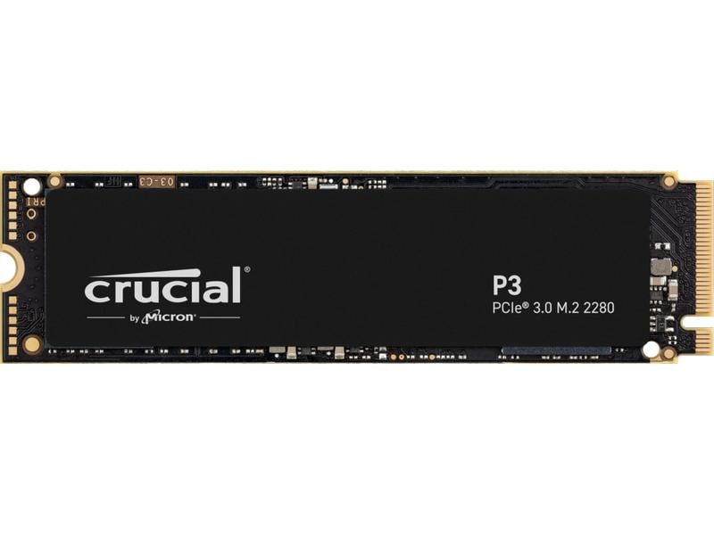 Crucial SSD P3 M.2 2280 NVMe 1000 GB High-Performance NVMe M.2 interne SSD